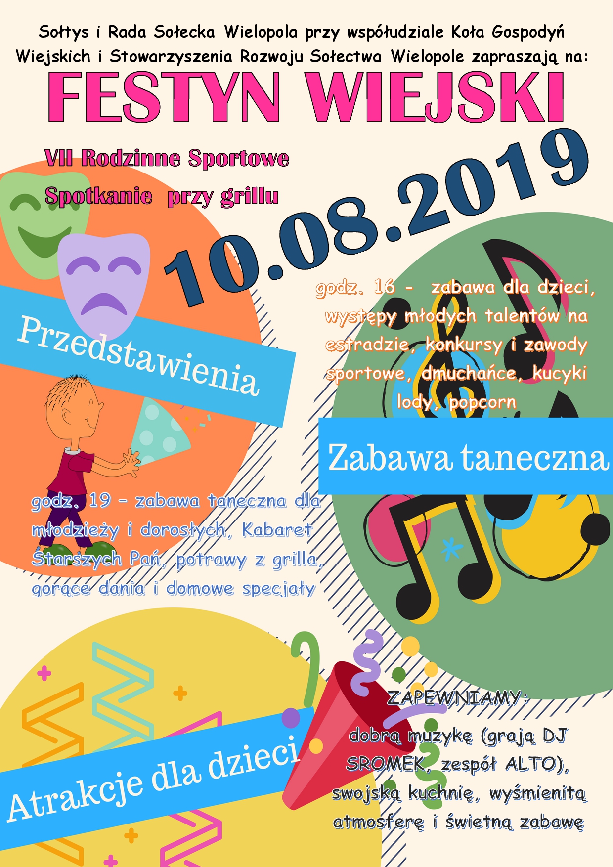 Zaproszenie na FESTYN WIEJSKI!