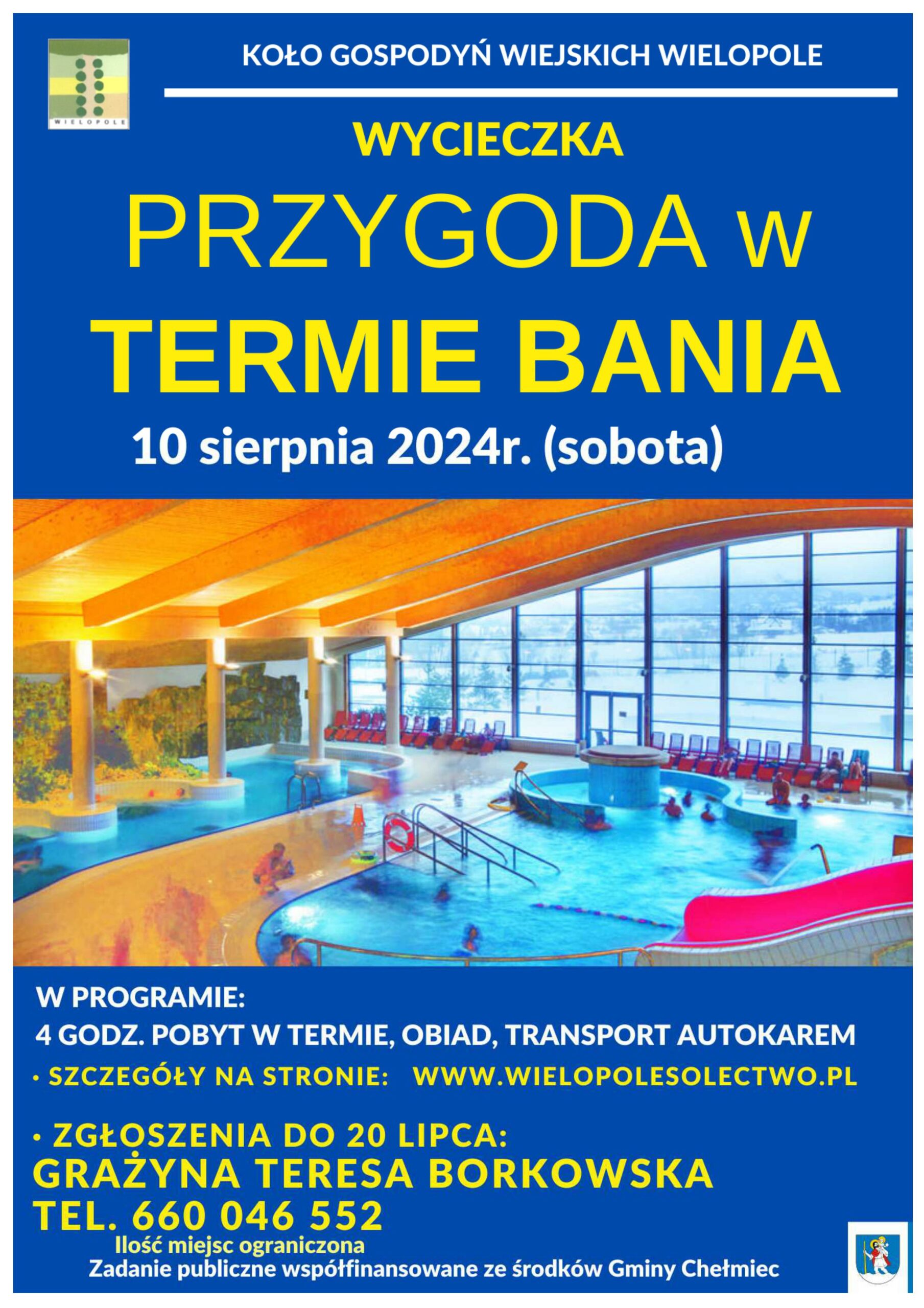Przygoda w Termie Bania – zaproszenie na wycieczkę