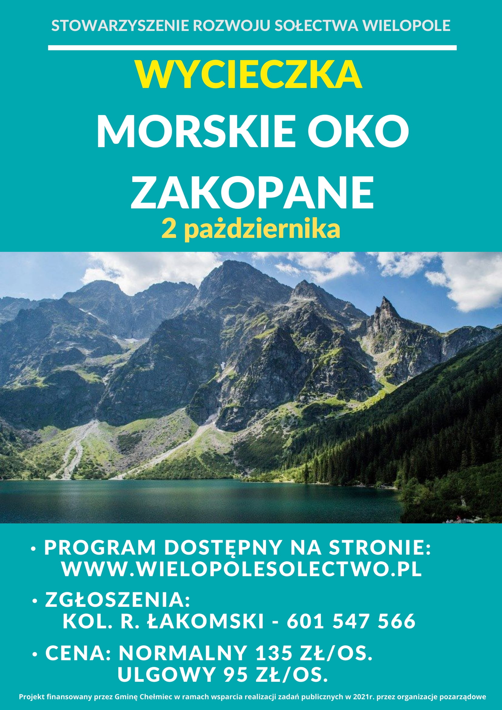 Wycieczka do Zakopanego!”Morskie Oko perełką, a Zakopane – stolicą Tatr”
